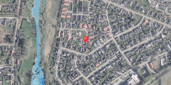 Oversvømmelsesrisiko fra vandløb på Halvej 21, 9230 Svenstrup J