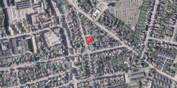 Oversvømmelsesrisiko fra vandløb på Heimdalsgade 21, 9000 Aalborg