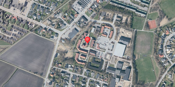 Oversvømmelsesrisiko fra vandløb på Hellasvej 32, 9270 Klarup