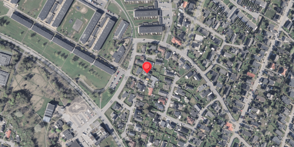 Oversvømmelsesrisiko fra vandløb på Hellevangen 36, 9210 Aalborg SØ