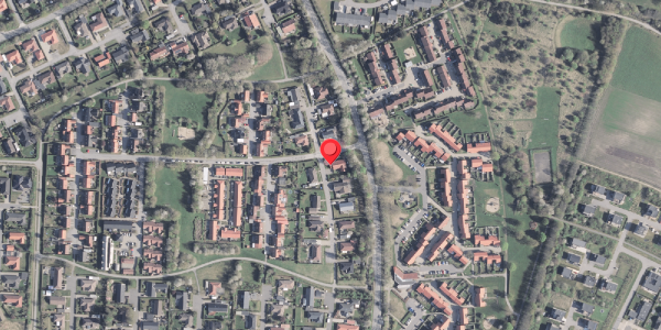 Oversvømmelsesrisiko fra vandløb på Heravej 1, 9210 Aalborg SØ
