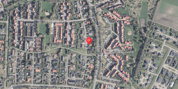 Oversvømmelsesrisiko fra vandløb på Heravej 9, 9210 Aalborg SØ