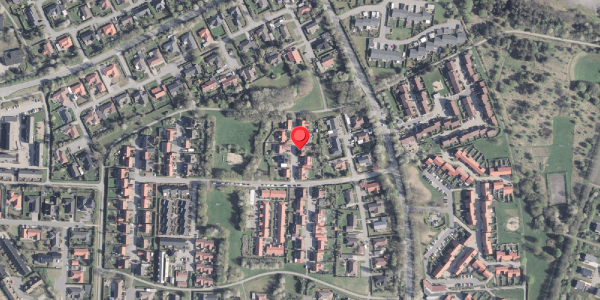 Oversvømmelsesrisiko fra vandløb på Heravej 18, 9210 Aalborg SØ