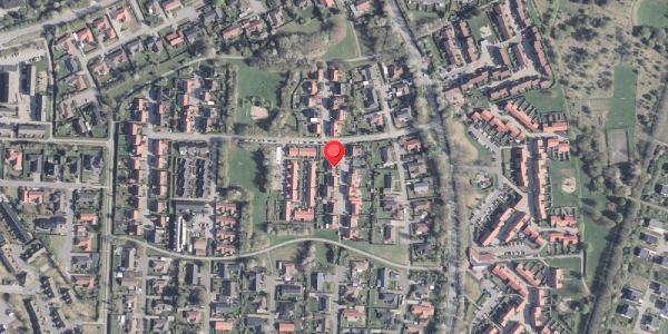 Oversvømmelsesrisiko fra vandløb på Heravej 43, 9210 Aalborg SØ