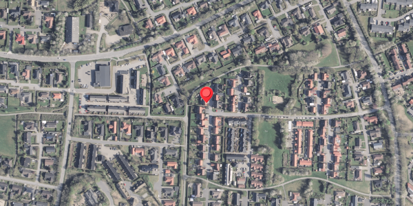 Oversvømmelsesrisiko fra vandløb på Heravej 66, 9210 Aalborg SØ