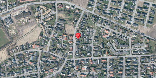 Oversvømmelsesrisiko fra vandløb på Julivej 13, 9270 Klarup