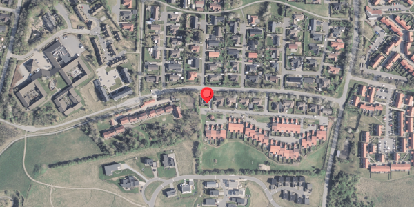 Oversvømmelsesrisiko fra vandløb på Ledavej 25, 9210 Aalborg SØ