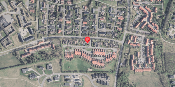 Oversvømmelsesrisiko fra vandløb på Ledavej 33, 9210 Aalborg SØ