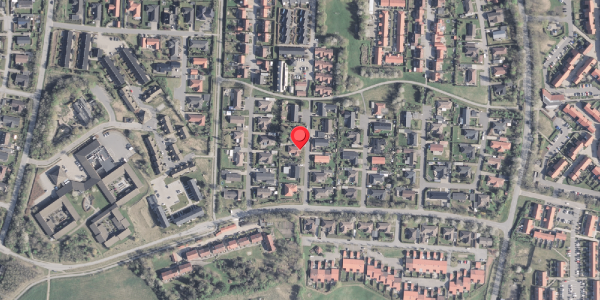 Oversvømmelsesrisiko fra vandløb på Ledavej 80, 9210 Aalborg SØ