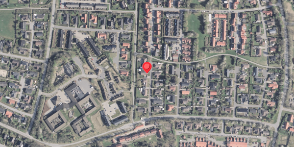 Oversvømmelsesrisiko fra vandløb på Ledavej 100, 9210 Aalborg SØ
