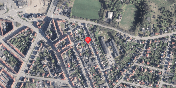 Oversvømmelsesrisiko fra vandløb på Lundbyesgade 8, . , 9000 Aalborg