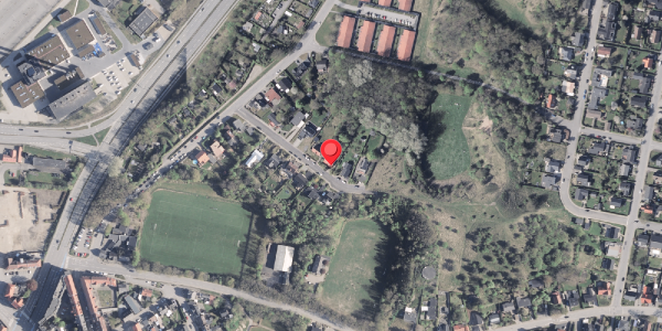 Oversvømmelsesrisiko fra vandløb på Michael Anchers Vej 9, 9000 Aalborg