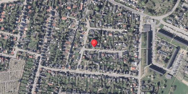 Oversvømmelsesrisiko fra vandløb på Mirabellevej 1, 9000 Aalborg