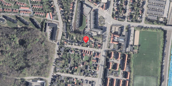 Oversvømmelsesrisiko fra vandløb på Ole Kjærs Vej 6, 9000 Aalborg