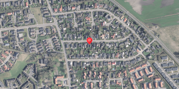 Oversvømmelsesrisiko fra vandløb på Parallelvej 12, 9210 Aalborg SØ