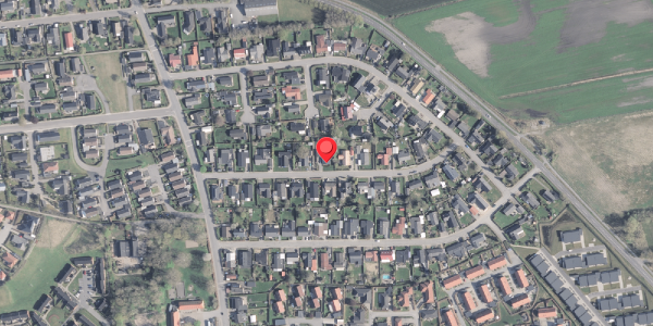 Oversvømmelsesrisiko fra vandløb på Parallelvej 13, . , 9210 Aalborg SØ