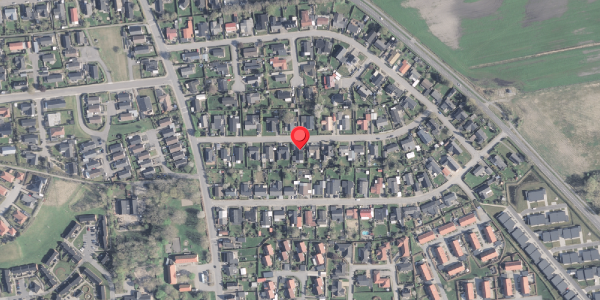 Oversvømmelsesrisiko fra vandløb på Parallelvej 14, 9210 Aalborg SØ