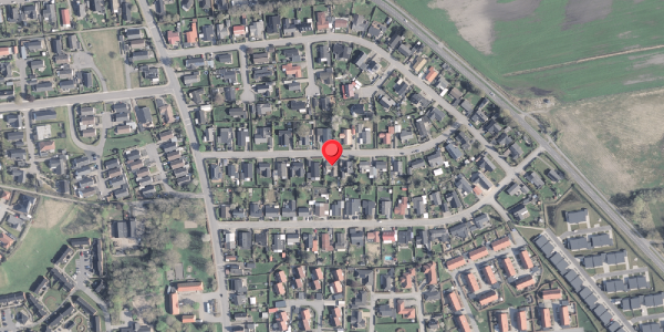 Oversvømmelsesrisiko fra vandløb på Parallelvej 16, 9210 Aalborg SØ