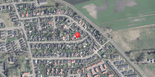 Oversvømmelsesrisiko fra vandløb på Parallelvej 21, 9210 Aalborg SØ