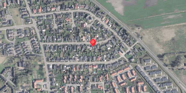 Oversvømmelsesrisiko fra vandløb på Parallelvej 22, 9210 Aalborg SØ