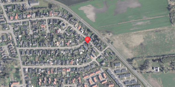Oversvømmelsesrisiko fra vandløb på Parallelvej 32, 9210 Aalborg SØ