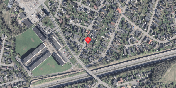 Oversvømmelsesrisiko fra vandløb på Pinjehøj 6, 9210 Aalborg SØ