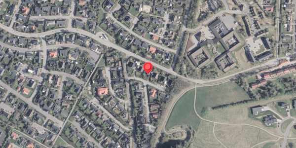Oversvømmelsesrisiko fra vandløb på Plutonvej 5, 9210 Aalborg SØ