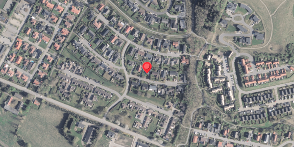 Oversvømmelsesrisiko fra vandløb på Poseidonvej 64, 9210 Aalborg SØ