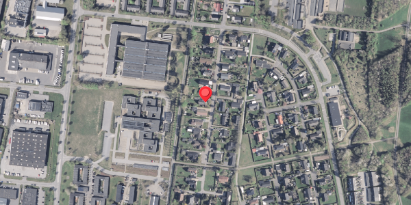Oversvømmelsesrisiko fra vandløb på Ringkøbingvej 14, 9220 Aalborg Øst