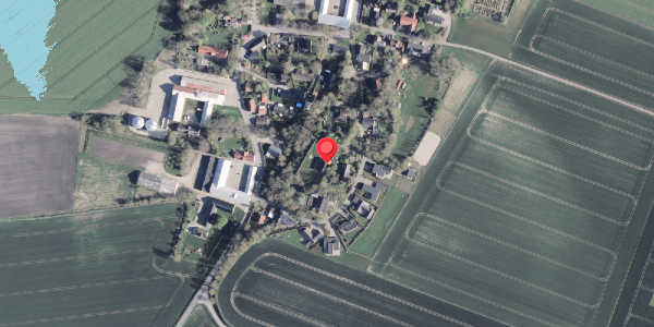 Oversvømmelsesrisiko fra vandløb på Romdrup Bakke 6, 9270 Klarup