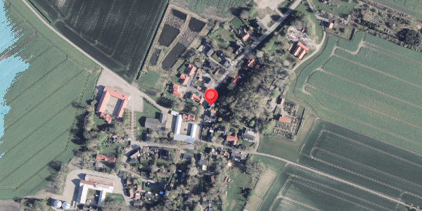 Oversvømmelsesrisiko fra vandløb på Romdrupvej 85, 9270 Klarup