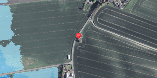 Oversvømmelsesrisiko fra vandløb på Romdrupvej 135, . , 9270 Klarup