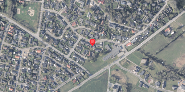 Oversvømmelsesrisiko fra vandløb på Rosenskrænten 16, 9310 Vodskov