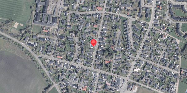 Oversvømmelsesrisiko fra vandløb på Rugmarken 18, 9430 Vadum