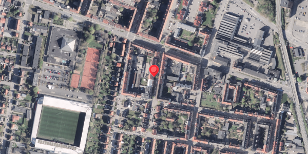 Oversvømmelsesrisiko fra vandløb på Ryesgade 39, 4. th, 9000 Aalborg