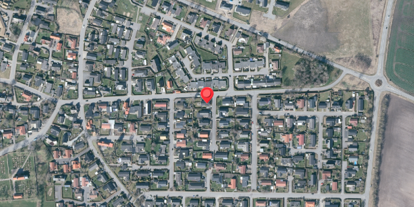 Oversvømmelsesrisiko fra vandløb på Rypevej 2, 9270 Klarup