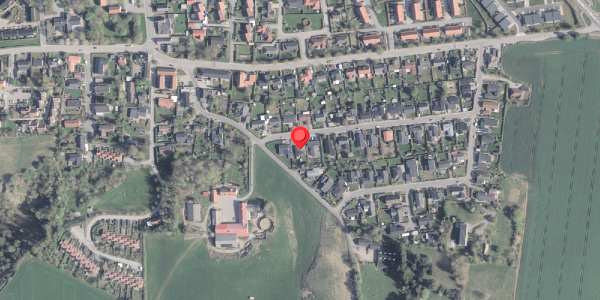 Oversvømmelsesrisiko fra vandløb på Solbakken 4, 9210 Aalborg SØ