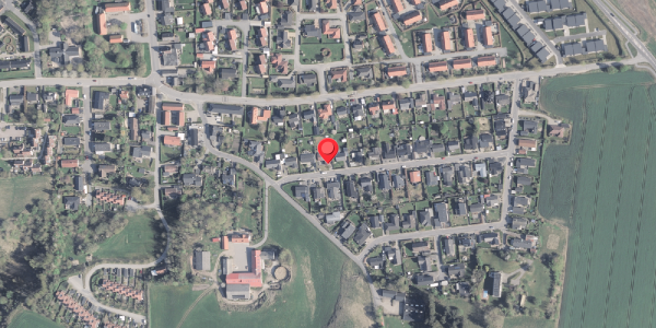 Oversvømmelsesrisiko fra vandløb på Solbakken 7, 9210 Aalborg SØ