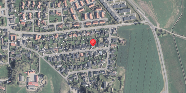 Oversvømmelsesrisiko fra vandløb på Solbakken 23, 9210 Aalborg SØ