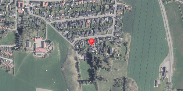 Oversvømmelsesrisiko fra vandløb på Solbakken 34, 9210 Aalborg SØ