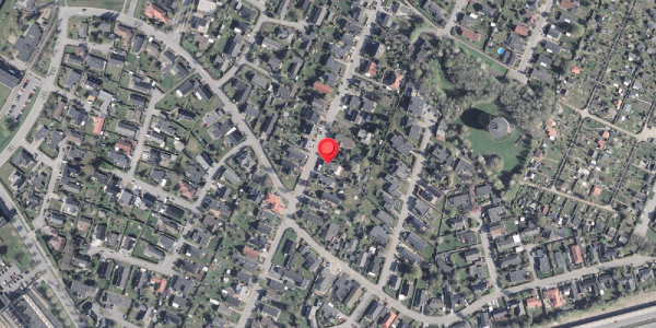 Oversvømmelsesrisiko fra vandløb på Solvangen 17, 9210 Aalborg SØ