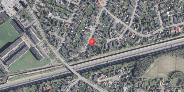 Oversvømmelsesrisiko fra vandløb på Solvangen 43, 9210 Aalborg SØ