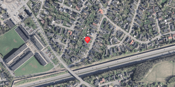 Oversvømmelsesrisiko fra vandløb på Solvangen 44, 9210 Aalborg SØ
