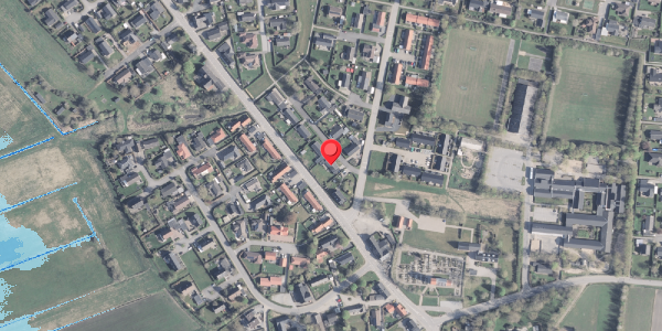 Oversvømmelsesrisiko fra vandløb på Springbakken 3, 9230 Svenstrup J