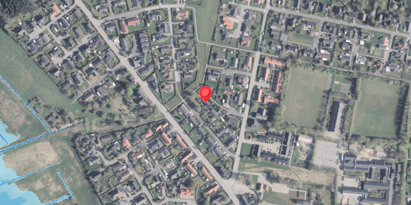 Oversvømmelsesrisiko fra vandløb på Springbakken 13, 9230 Svenstrup J