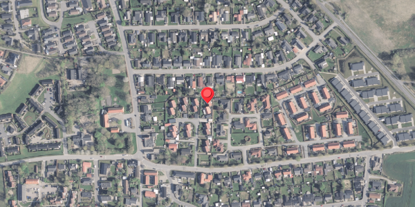 Oversvømmelsesrisiko fra vandløb på Vissebo 12, 9210 Aalborg SØ