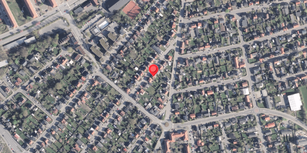Oversvømmelsesrisiko fra vandløb på Vonsyldsgade 9, 9000 Aalborg