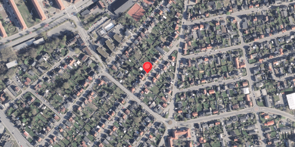 Oversvømmelsesrisiko fra vandløb på Vonsyldsgade 20, 9000 Aalborg