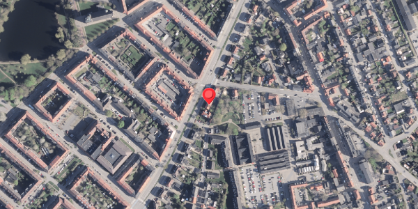 Oversvømmelsesrisiko fra vandløb på Østre Alle 29, 2. th, 9000 Aalborg