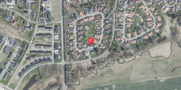 Oversvømmelsesrisiko fra vandløb på Agertoften 1, 9600 Aars